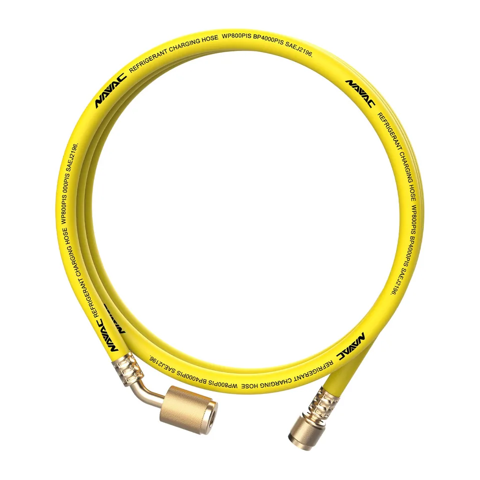 Dây nạp gas Low Loss NAVAC NH5LLY 1/4" dài 5ft, màu vàng