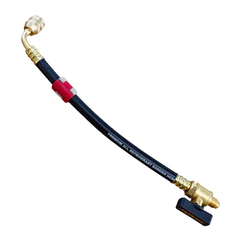 Dây nối dài có van bi Fieldpiece HR1XR 1/4" dài 8", ren ngược cho gas A2L
