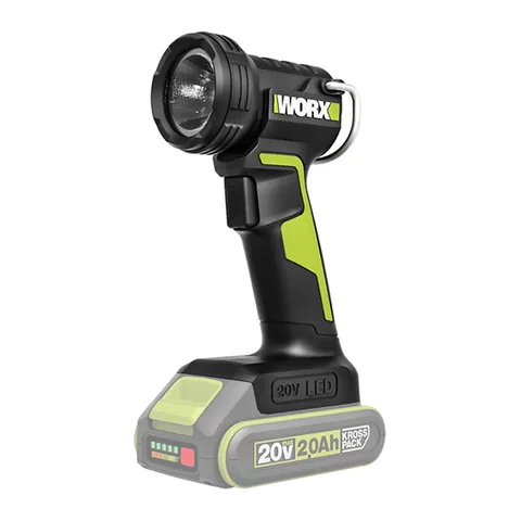 Đèn LED Dùng Pin 20V (Thân Đèn, Chưa Pin Sạc) Worx WU027.9
