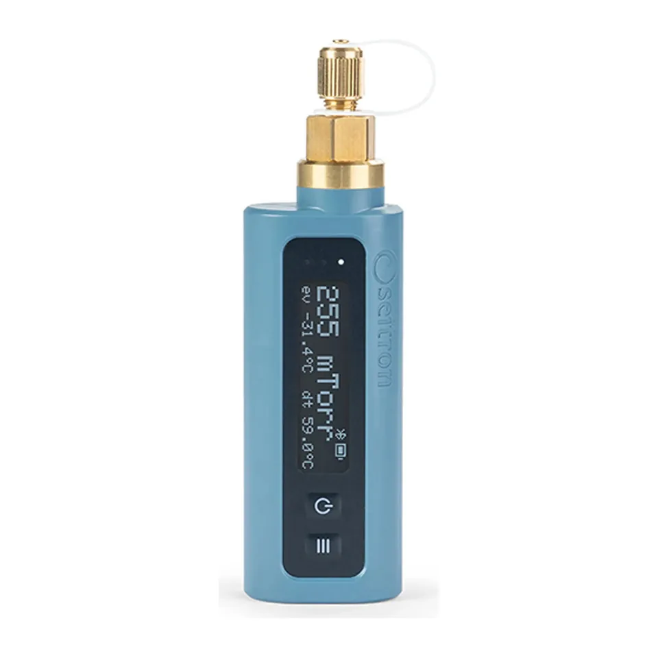 Đồng hồ đo chân không micron thông minh Seitron Be Cool Evo V1S, ghi dữ liệu và kết nối ứng dụng