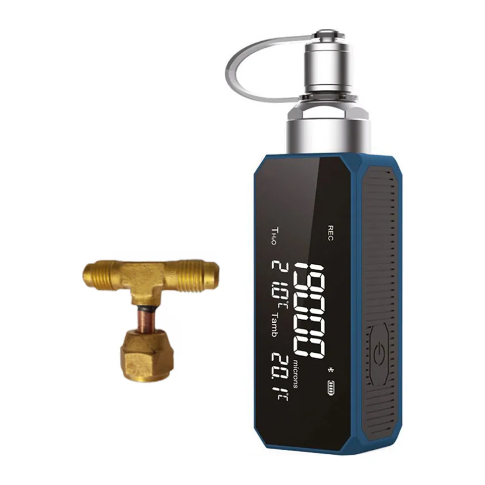 Đồng hồ đo chân không micron thông minh Seitron Be Cool V1 kèm khớp chữ T, pin sạc