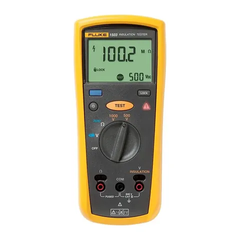 Đồng hồ đo điện trở cách điện (megomet) Fluke 1503, điện áp thử 500V/1000V