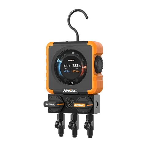 Đồng hồ nạp gas điện tử nhỏ gọn NAVAC N1DX Flex 1 màn hình đồ hoạ màu HD