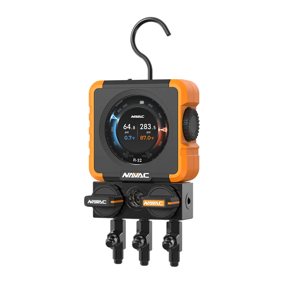 Đồng hồ nạp gas điện tử nhỏ gọn NAVAC N1DX Flex 1 màn hình đồ hoạ màu HD