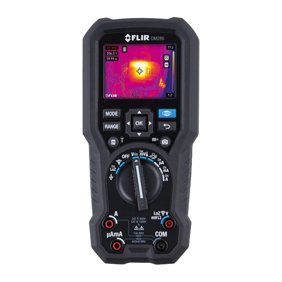 Đồng hồ vạn năng chụp ảnh nhiệt công nghiệp FLIR DM286, TRMS, IGM và MSX
