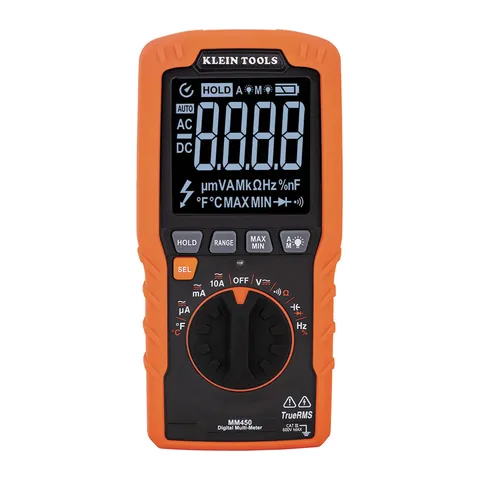 Đồng hồ vạn năng mỏng True RMS Klein Tools MM450 600V, đo thêm nhiệt độ