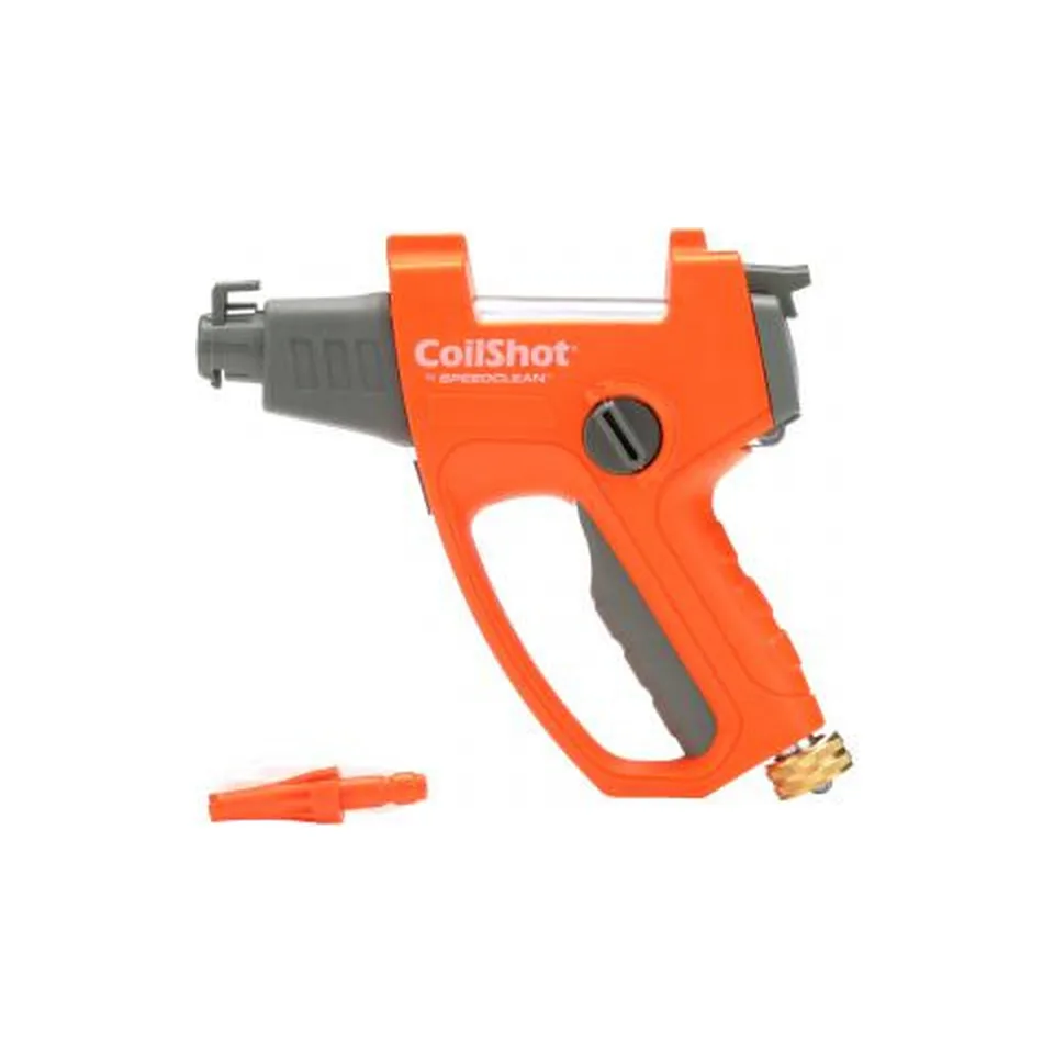 Dụng cụ vệ sinh dàn ngưng SpeedClean CoilShot dùng viên tẩy, nối vòi nước