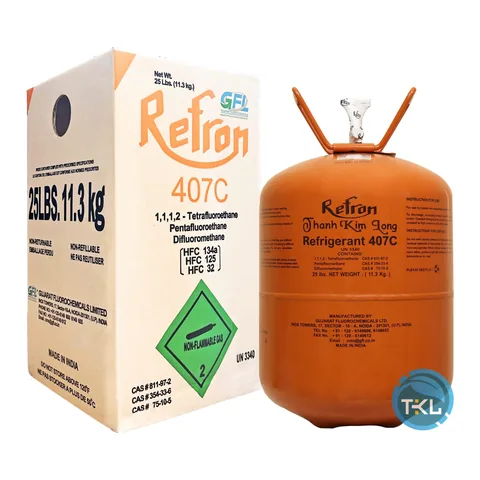 Gas lạnh Refron R407C (11,3 kg)