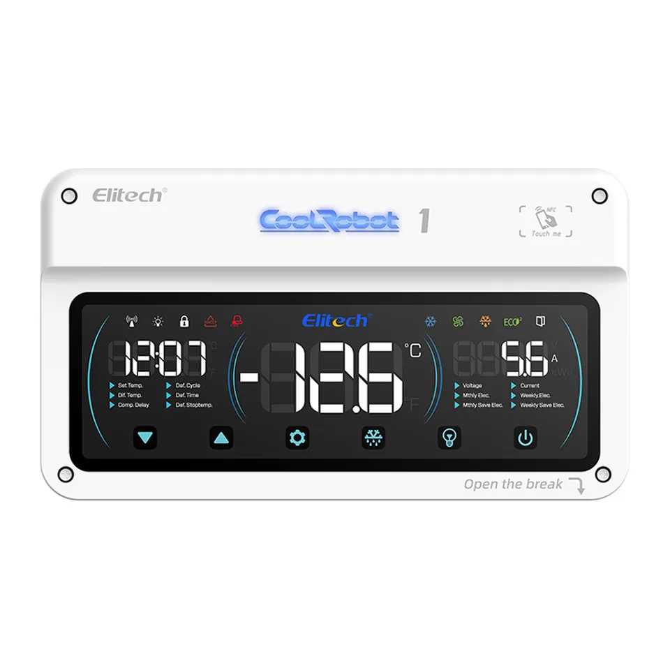 Hộp điều khiển thông minh kết nối đám mây Elitech CoolRobot 1 (dòng SRC-1), màn hình 10.5 inch, NFC