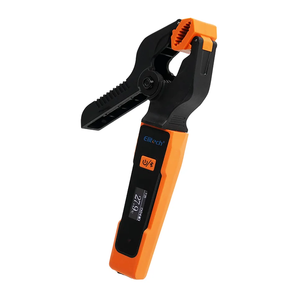 Kẹp nhiệt độ ống không dây Elitech IPT-01S Bluetooth, đo -40~150°C, dùng với đồng hồ nạp gas Elitech