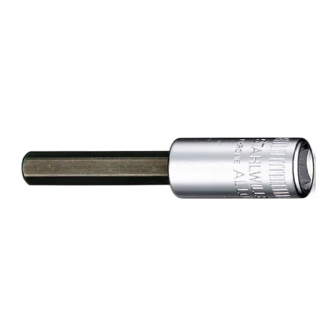 Đầu Khẩu 1/4" Lục Giác Chìm 4.0mm Loại Dài 55mm- Stahlwille 01050004