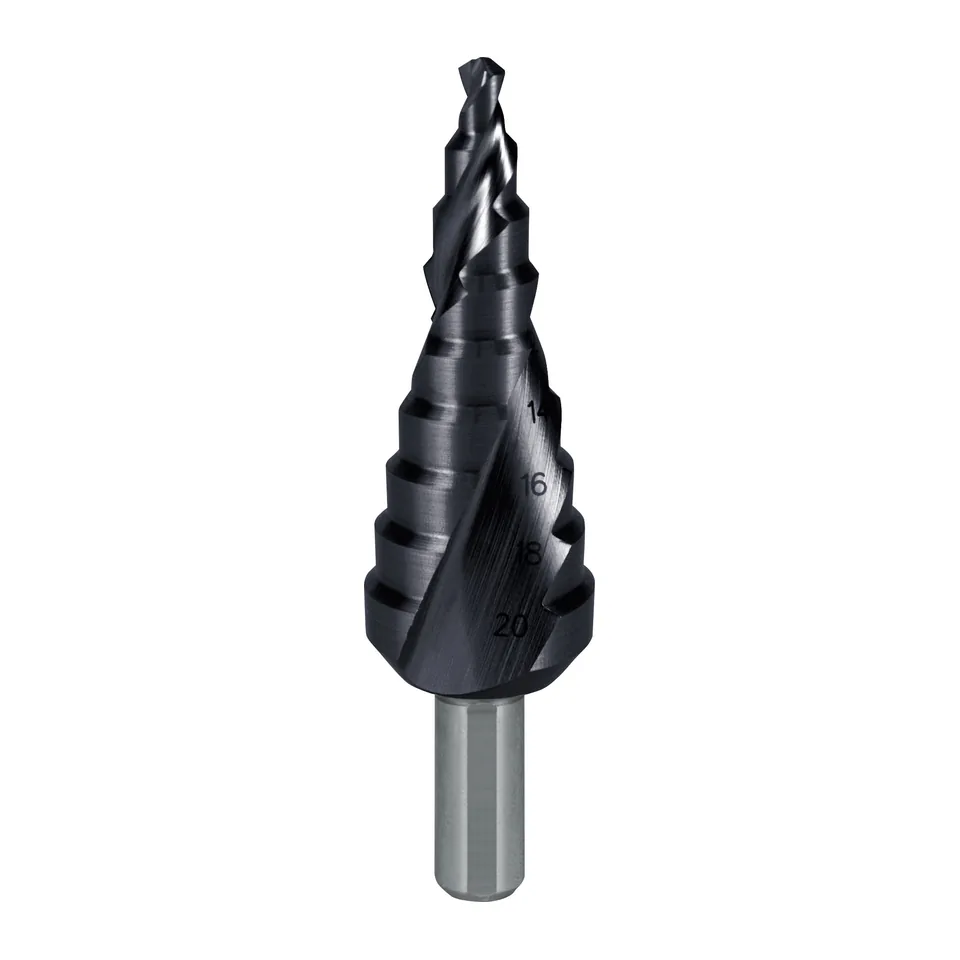 Khoan Tầng Spiral 4-20mm Ruko Mạ Tím Titan Alu
