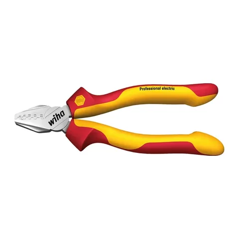 Kìm Bấm Cos Cách Điện Wiha 35861 0.25–2.5mm² 145mm
