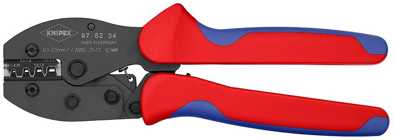 Kìm Bấm Cos Knipex PreciForce 97 52 34 Ép Cos Thìa Nối 0.1- 2.5 mm²