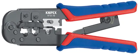 Kìm Bấm Cos Mạng RJ 11/12 và RJ 45 Knipex 97 51 10