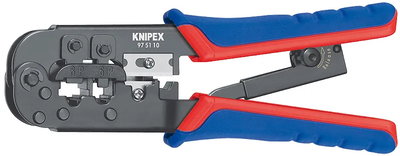 Kìm Bấm Cos Mạng RJ 11/12 và RJ 45 Knipex 97 51 10