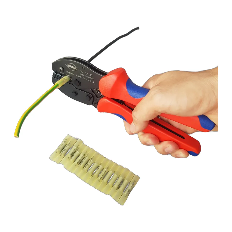 Kìm Bấm Cos Nối Co Nhiệt “Heat Shrinkeable” Knipex 97 52 37