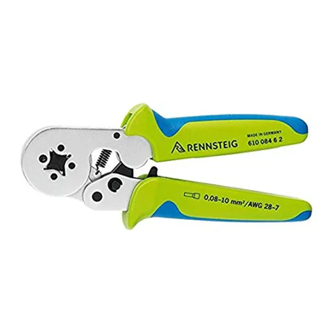Kìm Bấm Cos Pin Rỗng Rennsteig 610 185 6 Tiết Diện 0.08 – 10mm² Mạ Chrome
