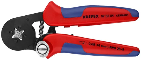 Kìm Bấm Cos Pin Rỗng Wire Ferrules Knipex 97 53 04 Tiết diện 0.08 - 16 mm²