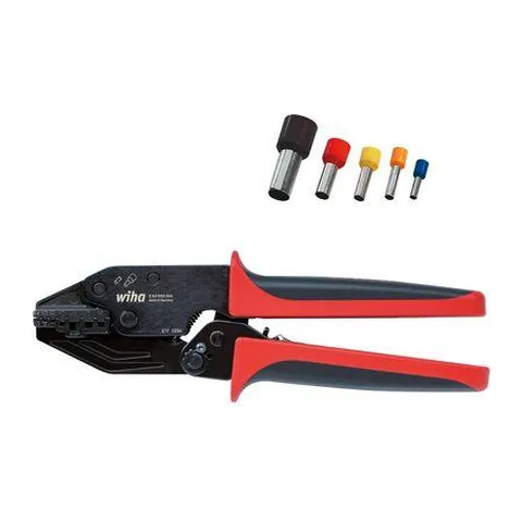 Kìm bấm cos kim Wiha 33844, 0.14–10 mm², dài 220 mm