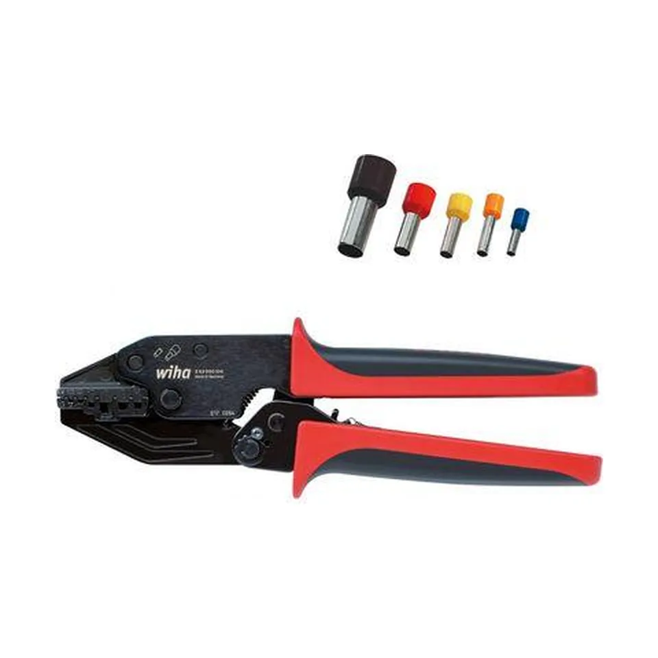 Kìm bấm cos kim Wiha 33844, 0.14–10 mm², dài 220 mm