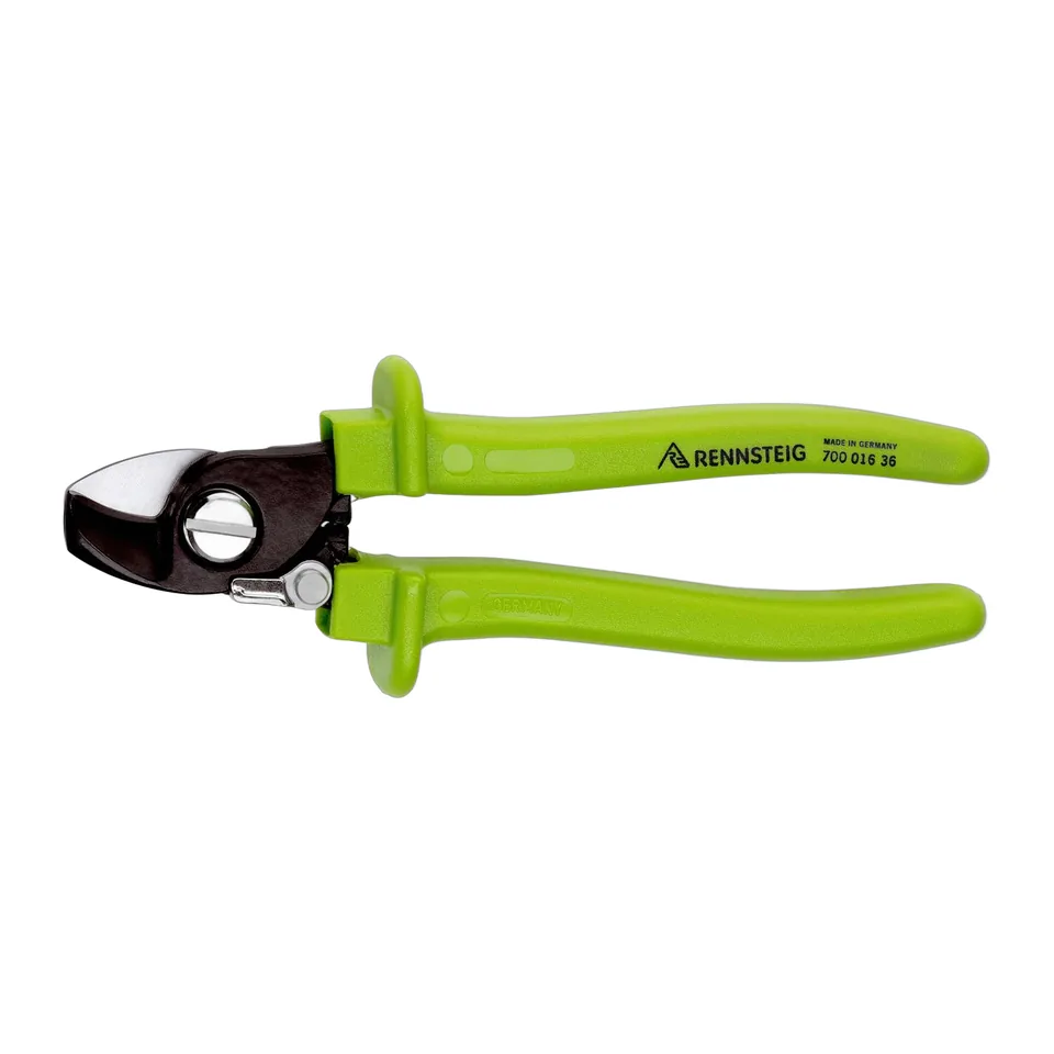 Kìm Cắt Cáp Rennsteig D15 Có Lò Xo Mở, Cắt Cáp Đến Ø 15 mm - Mã 700 016 36