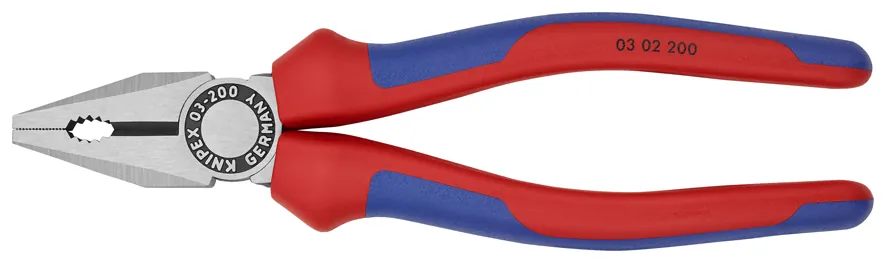 Kìm Đa Năng Knipex 03 02 200 Lưỡi 60HRC Chiều Dài 200mm Tay Cầm Êm