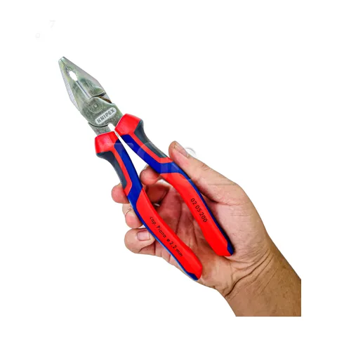 Kìm Đa Năng Knipex 02 05 200 Lưỡi Cắt 63 HRC Dài 200mm, Tay êm, Mạ chrome