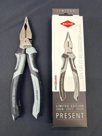 Kìm Đa Năng Mũi Thon Needle-Nose Knipex 08 22 185 S01 Limited 2026
