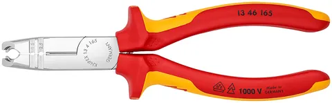 Kìm Knipex 13 46 165 Đa Chức Năng Tách Dây và Cắt Cáp Điện đến Ø 3.2 mm
