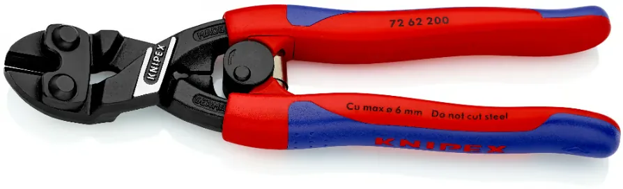 Kìm Knipex 72 62 200 Kìm Cắt Cho Kim Loại Mềm Và Nhựa