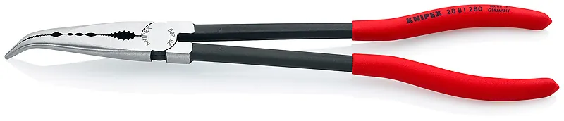 Kìm Knipex Mũi Dài Cong 45° 28 81 280 Dài 280mm