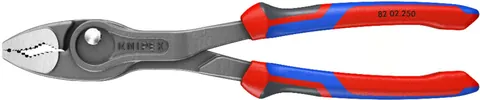 Kìm KNIPEX TwinGrip 82 02 250 Mở Ốc Gỉ Sét Ø 5-27mm Tay cầm nhựa êm
