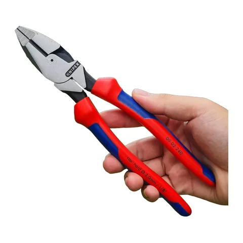 Kìm Đa Năng Knipex Lineman 09 02 240 Lưỡi Cắt 62 HRC Dài 240mm