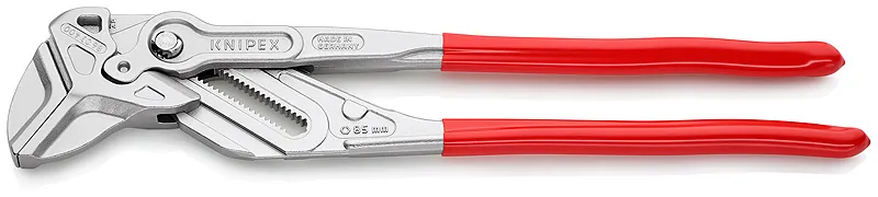 Kìm Mỏ Lết Knipex XL 86 03 400 Dài 400mm, Mở ốc đến 85mm Tay cầm đỏ