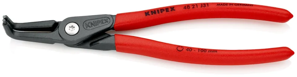 Kìm Mở Phe Trong Knipex 48 21 J31 Mũi 90° Đường Kính Ø 40 - 100 mm