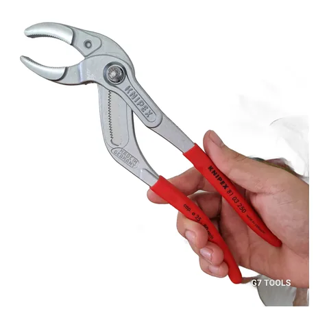 Kìm Knipex 81 03 250 Mở Ống Siphon Ø25 - 80mm Mạ Chrome