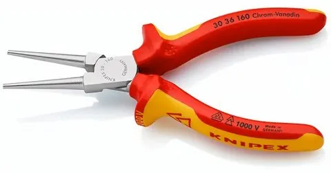 Kìm Mũi Nhọn KNIPEX 30 36 160 Long Nose Pliers