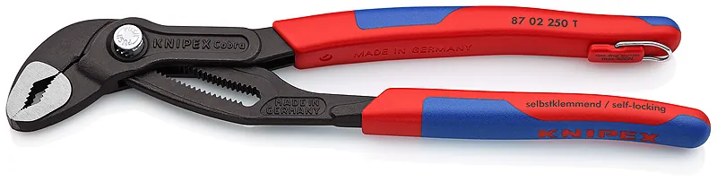 Kìm Nước Mỏ Quạ Cobra Dài 250mm mở Ø50mm có móc treo 87 02 250 T
