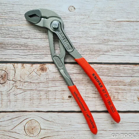 Kìm Nước Mỏ Quạ Knipex Cobra 87 01 180 Mở Đến Ø42mm Chiều Dài 180mm