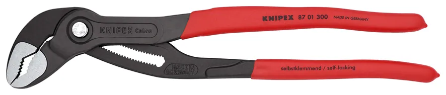 Knipex Cobra 87 01 300 Kìm Nước Mỏ Quạ Ngàm Mở Đến Ø70mm Chiều Dài 300mm