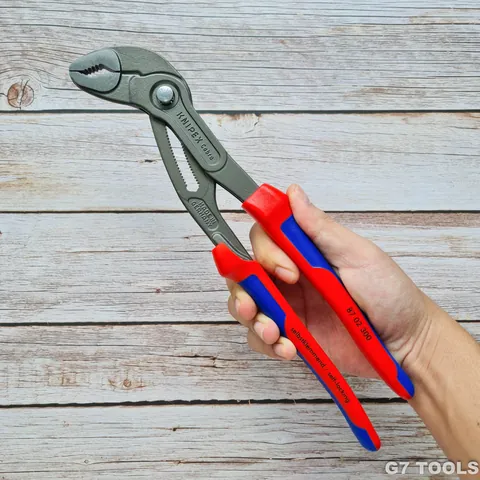 Kìm Nước Mỏ Quạ Knipex Cobra 87 02 300 Mở Đến Ø70mm Chiều Dài 300mm