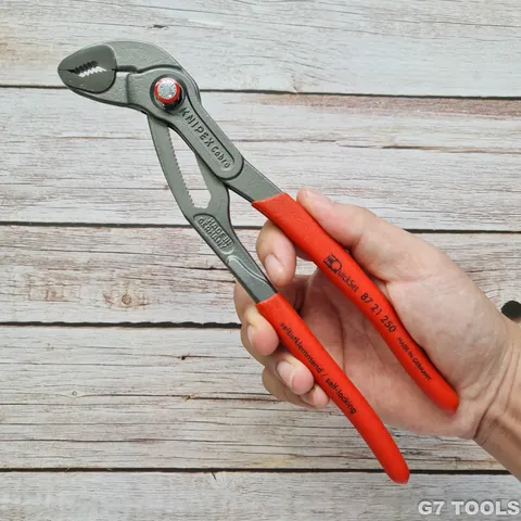 Knipex Quickset Cobra 87 21 250 Kìm Nước Mỏ Quạ Mở Đến Ø50mm Dài 250mm