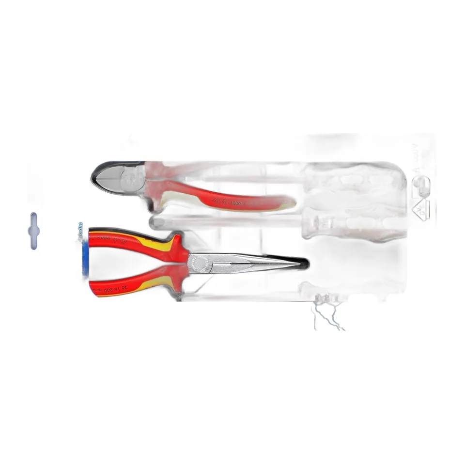 Knipex 00 20 13 - Bộ VDE Tool 2 Chiếc Kìm Knipex & 3 Chiếc Tua Vít Wera