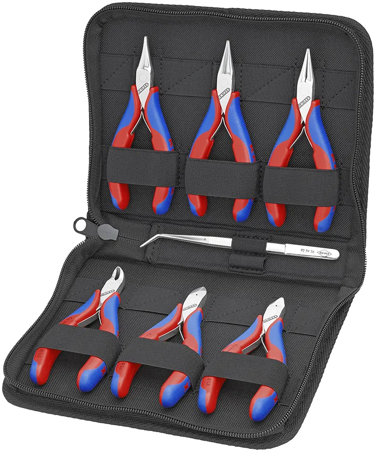 Knipex 00 20 16 Bộ 7 Sản Phẩm Dùng Trong Ngành Linh Kiện Electronic Tools