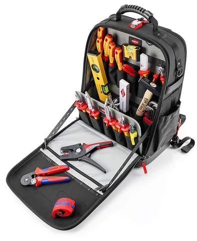 Ba Lô Dụng Cụ Knipex 00 21 50 E Tool Backpack Modular X18 Electric 22 Chi Tiết