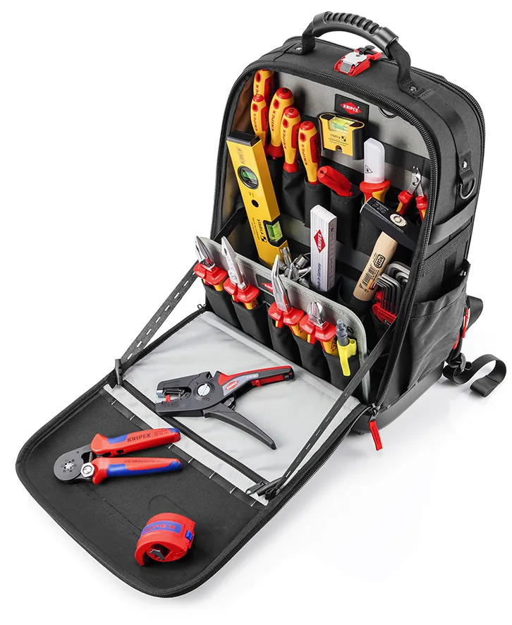Ba Lô Dụng Cụ Knipex 00 21 50 E Tool Backpack Modular X18 Electric 22 Chi Tiết