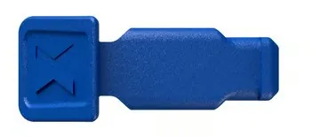Knipex 00 61 10 CB - ColorCode Clips Xanh Dương (Blue - Hộp 10 cái)