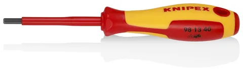 Knipex 98 13 40 - Tua Vít Mũi Lục Giác 4.0mm Cách Điện 1000 Volt
