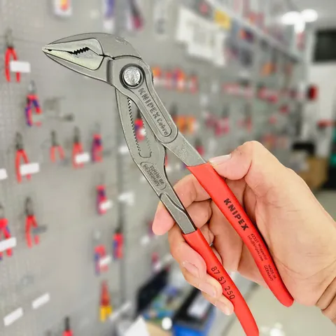 Knipex Cobra 87 51 250 - Kìm Nước Cobra ES Đầu Thon Mở đến Ø36mm